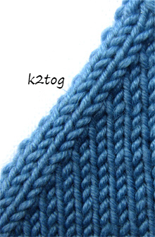 k2tog