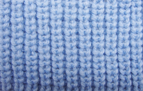 Ένα λάστιχο για το κρύο - Half Brioche Stitch